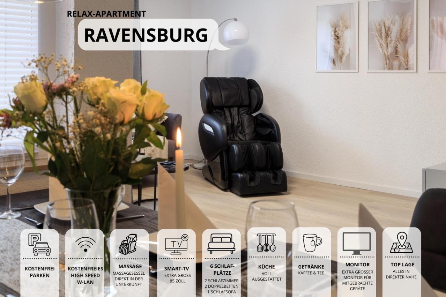 Relax-Apartment-One ราเวนส์บวร์ก ภายนอก รูปภาพ
